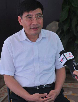 苗圩接受央視采訪